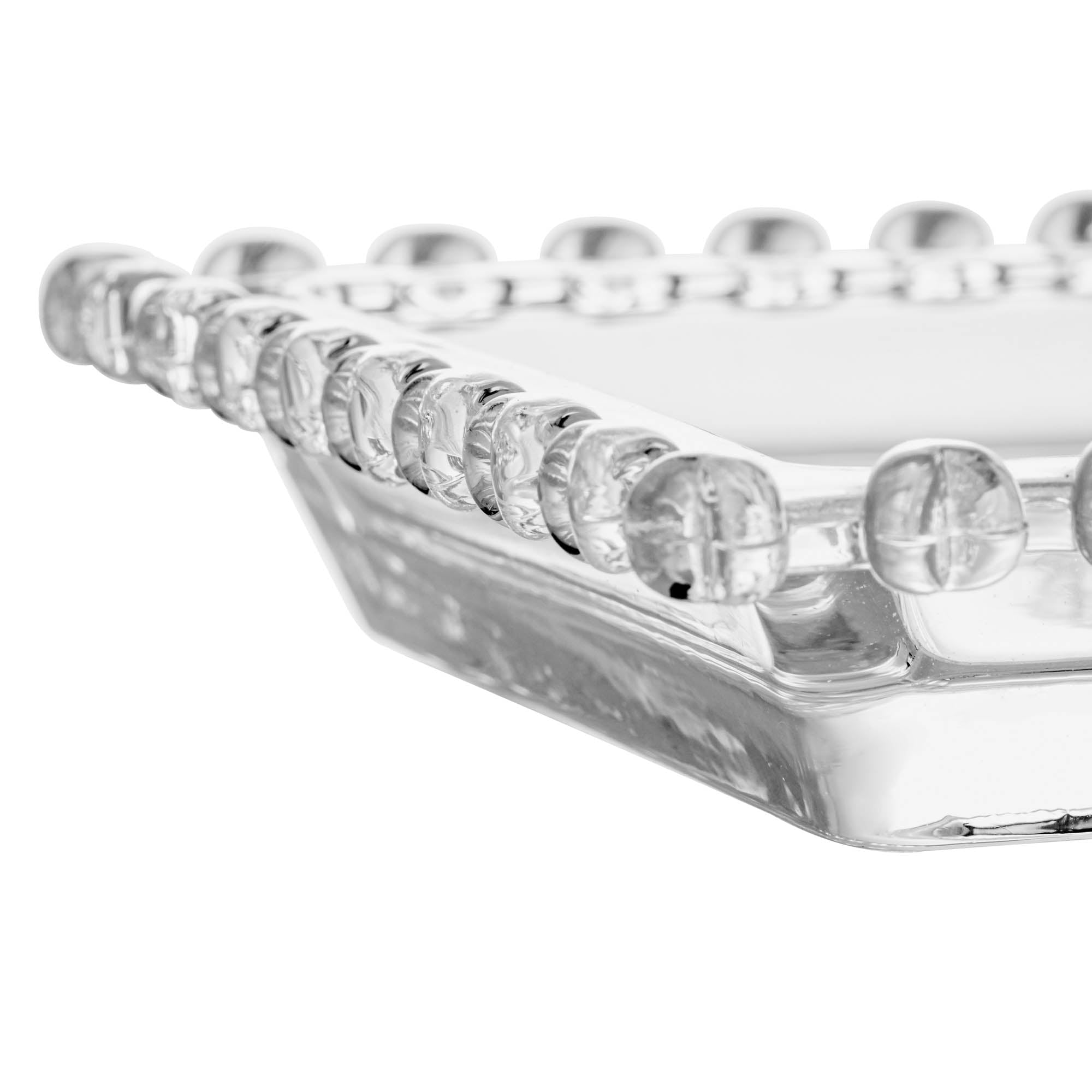 Travessa de Cristal coração 30 cm