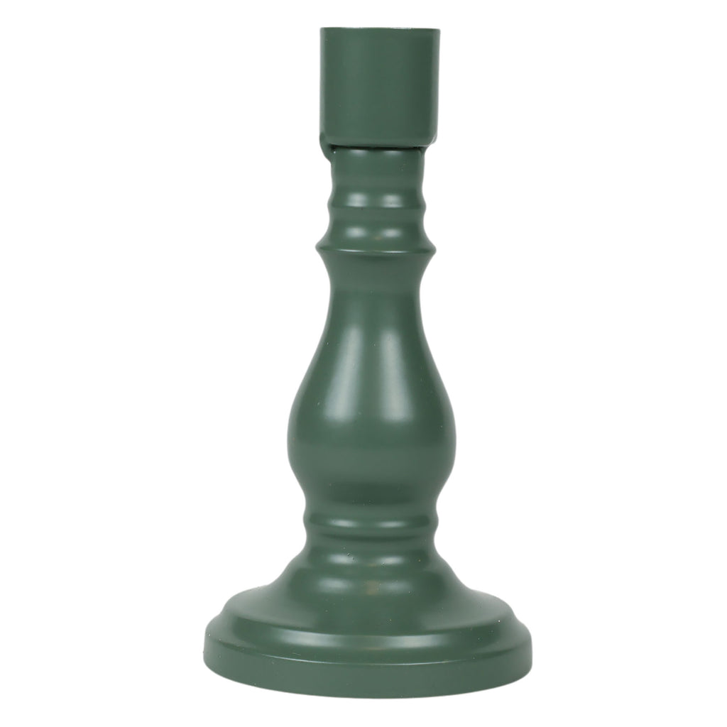 Castiçal metal verde