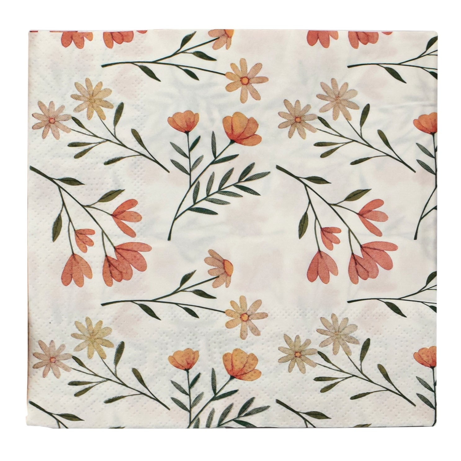Guardanapo de papel floral mod 6