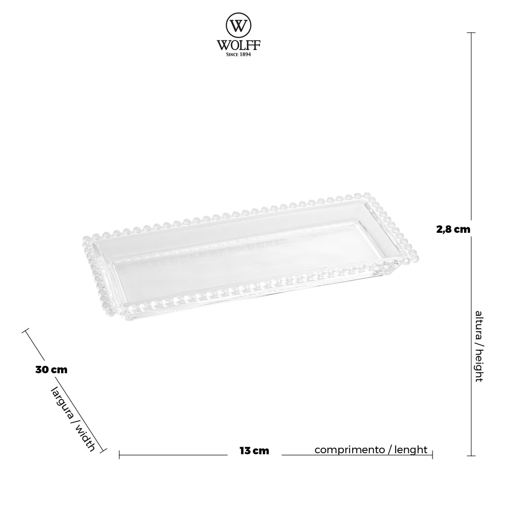 Travessa de Cristal 30 cm