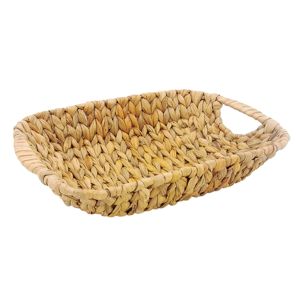 Cesta de palha com alça 35 cm