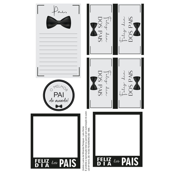 Papelaria Dia dos Pais mod 3