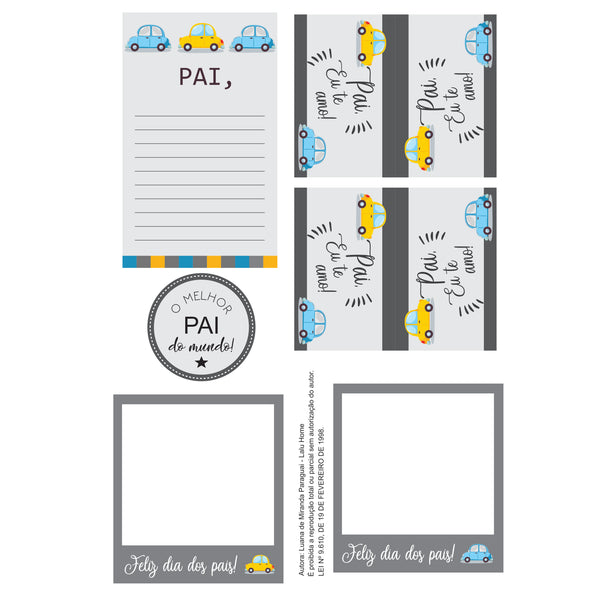 Papelaria Dia dos Pais mod 2