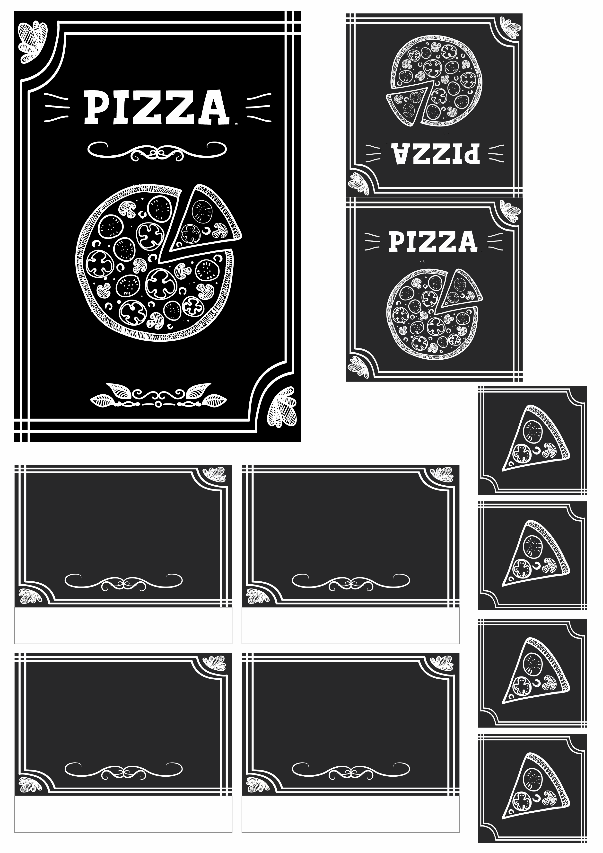 Papelaria noite da pizza mod 2