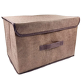 Caixa organizadora dobrável com tampa 38X23 cm