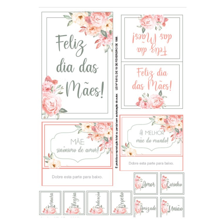 Papelaria de Dia das Mães