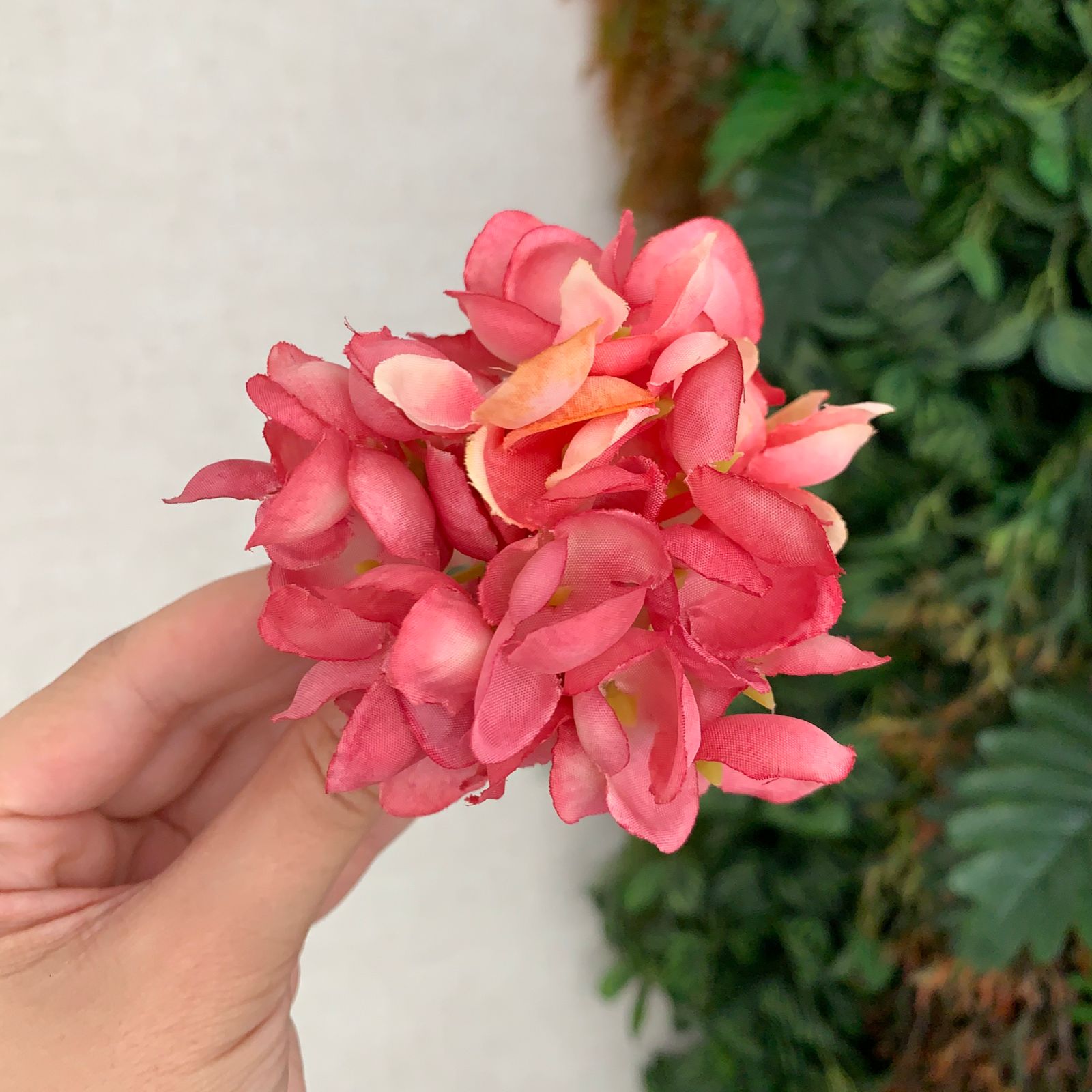 Porta-guardanapo Hortênsia rosa