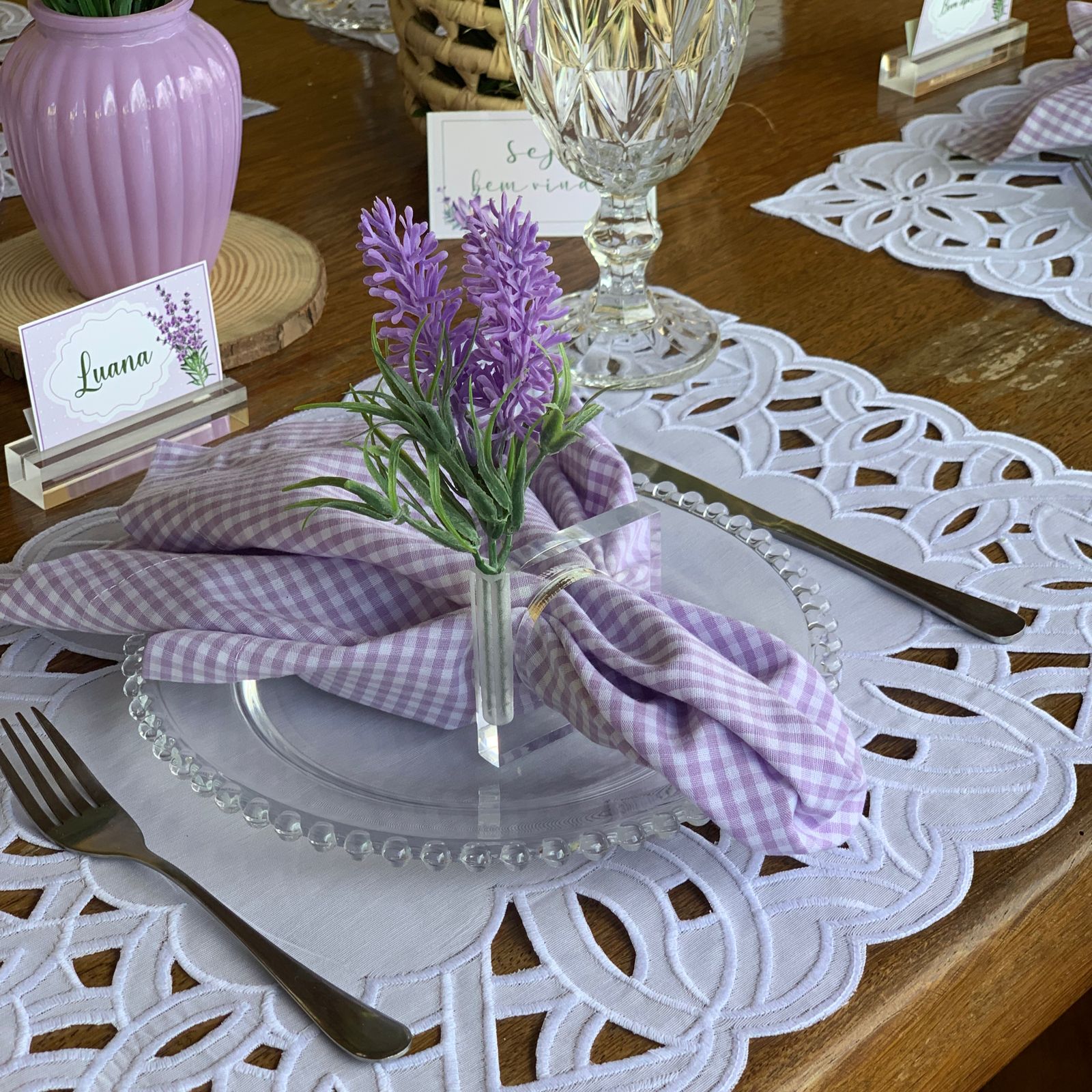 Flor avulsa para PG acrílico (Lavanda)