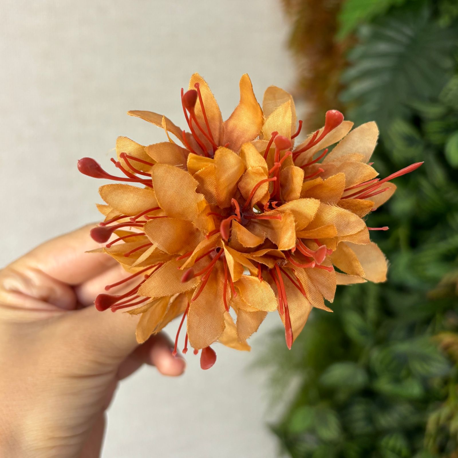 Porta-guardanapo mini Lírio laranja