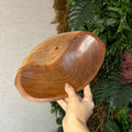 Gamela de madeira oval 26 cm