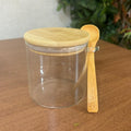 Pote hermético de vidro com colher 400 ml