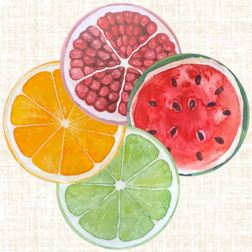 Jogo americano frutas