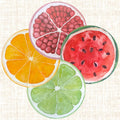 Jogo americano frutas