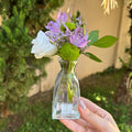 Mini vaso de vidro Jasmim