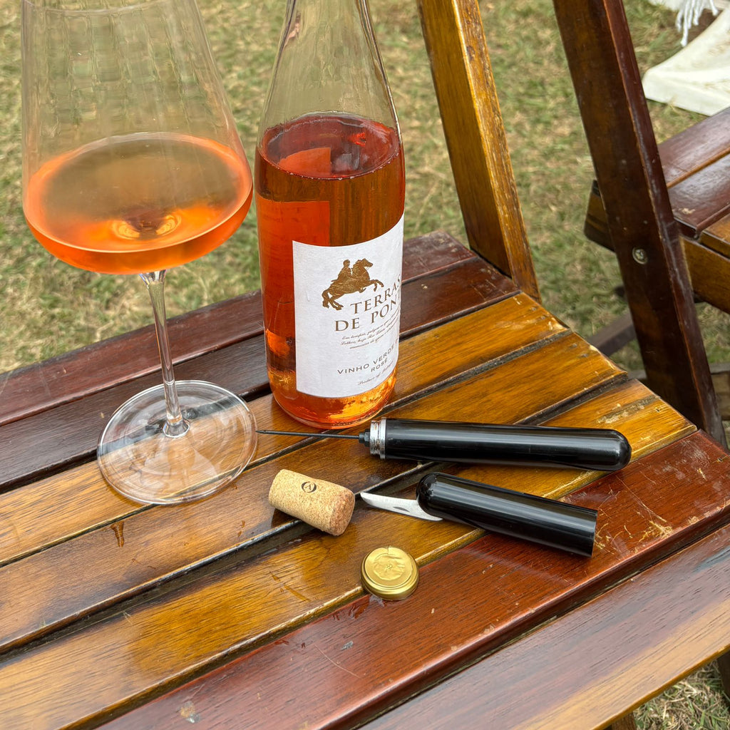 Abridor vinho pressão