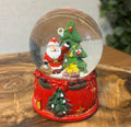 Globo de neve 10,5 cm com led