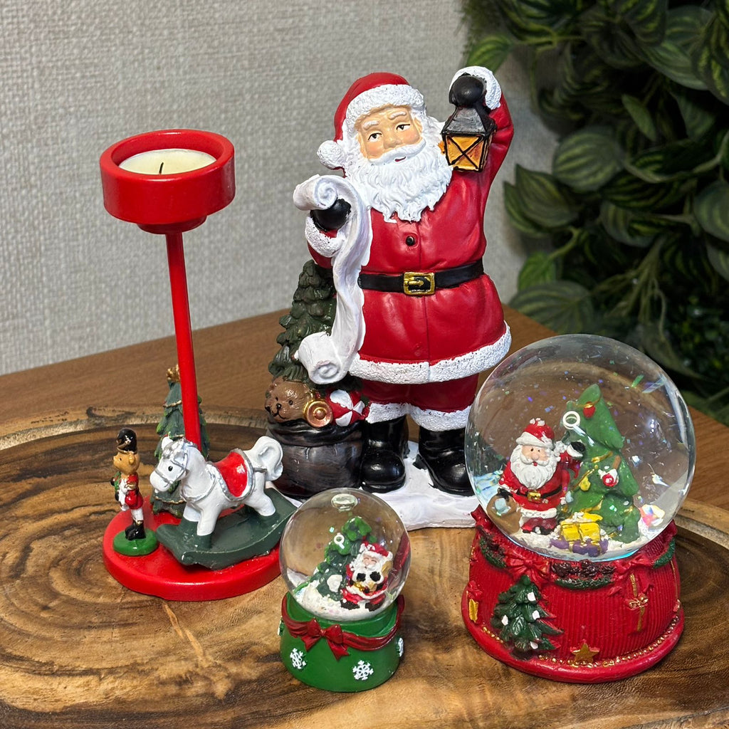 Globo de neve 10,5 cm com led