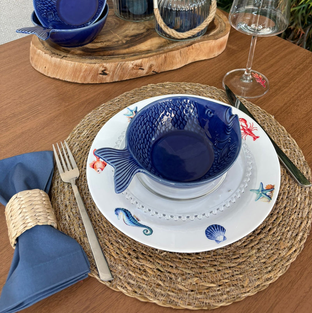 Bowl peixe em cerâmica