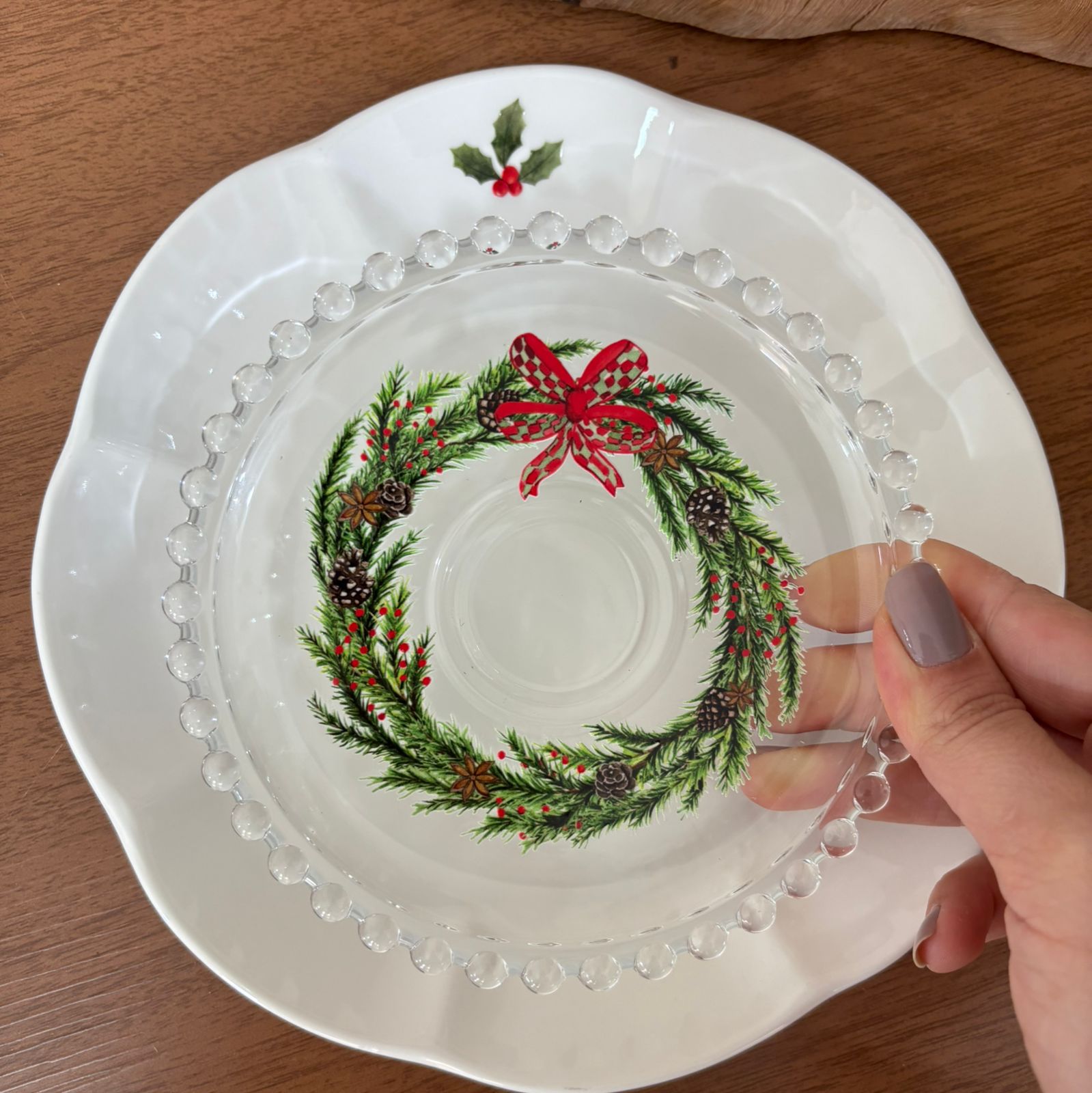 Adesivo para louças - Natal