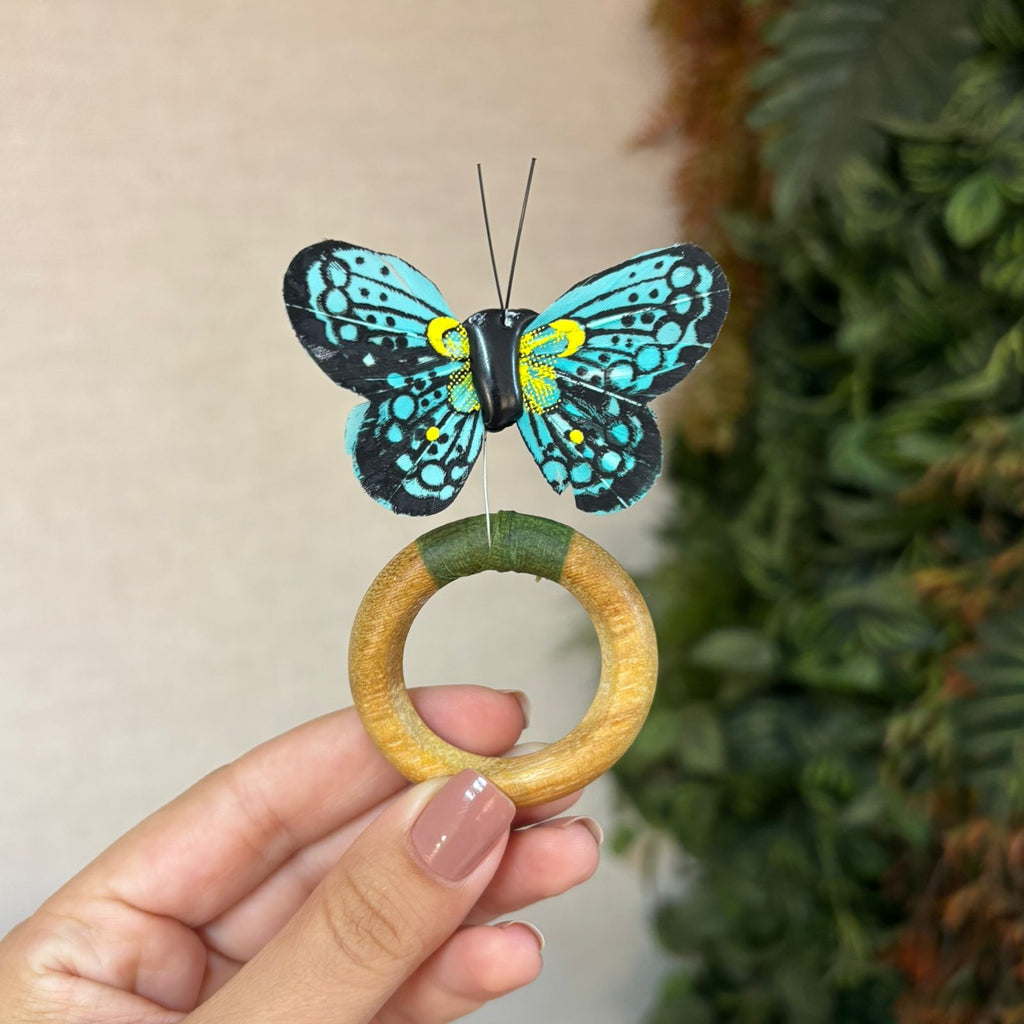 Porta-guardanapo de Borboleta (sortido)