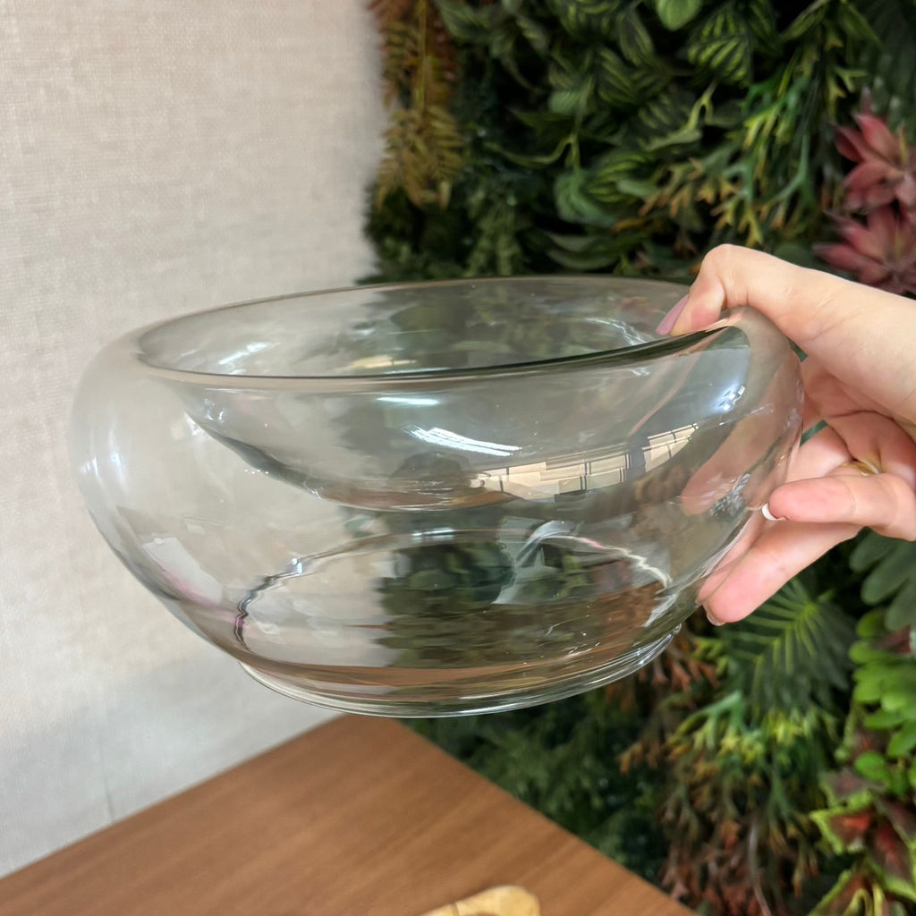 Vaso vidro parede dupla tamanho M