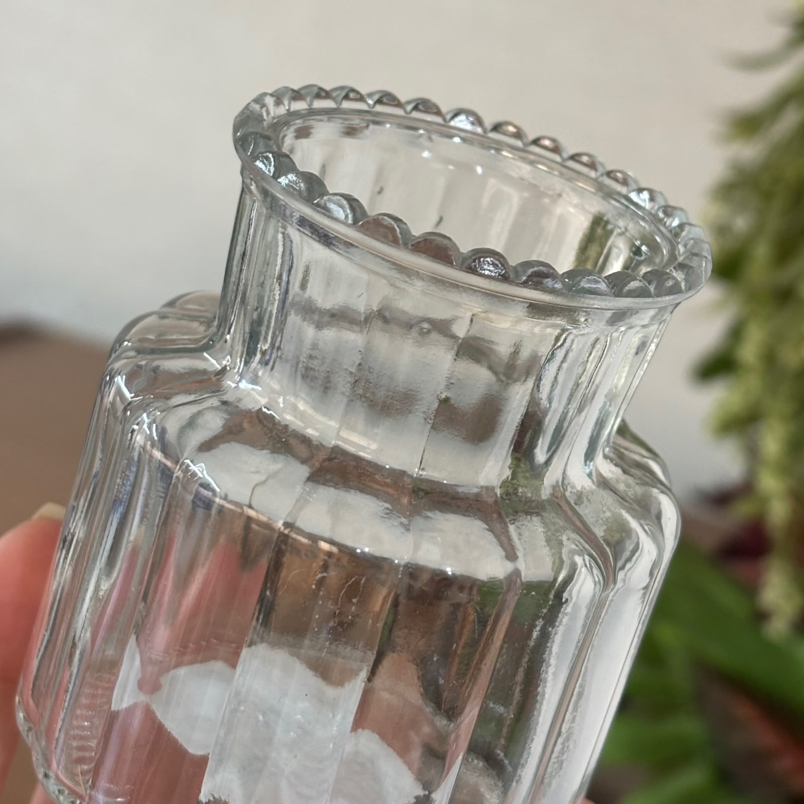 Kit com 2 vasos de vidro