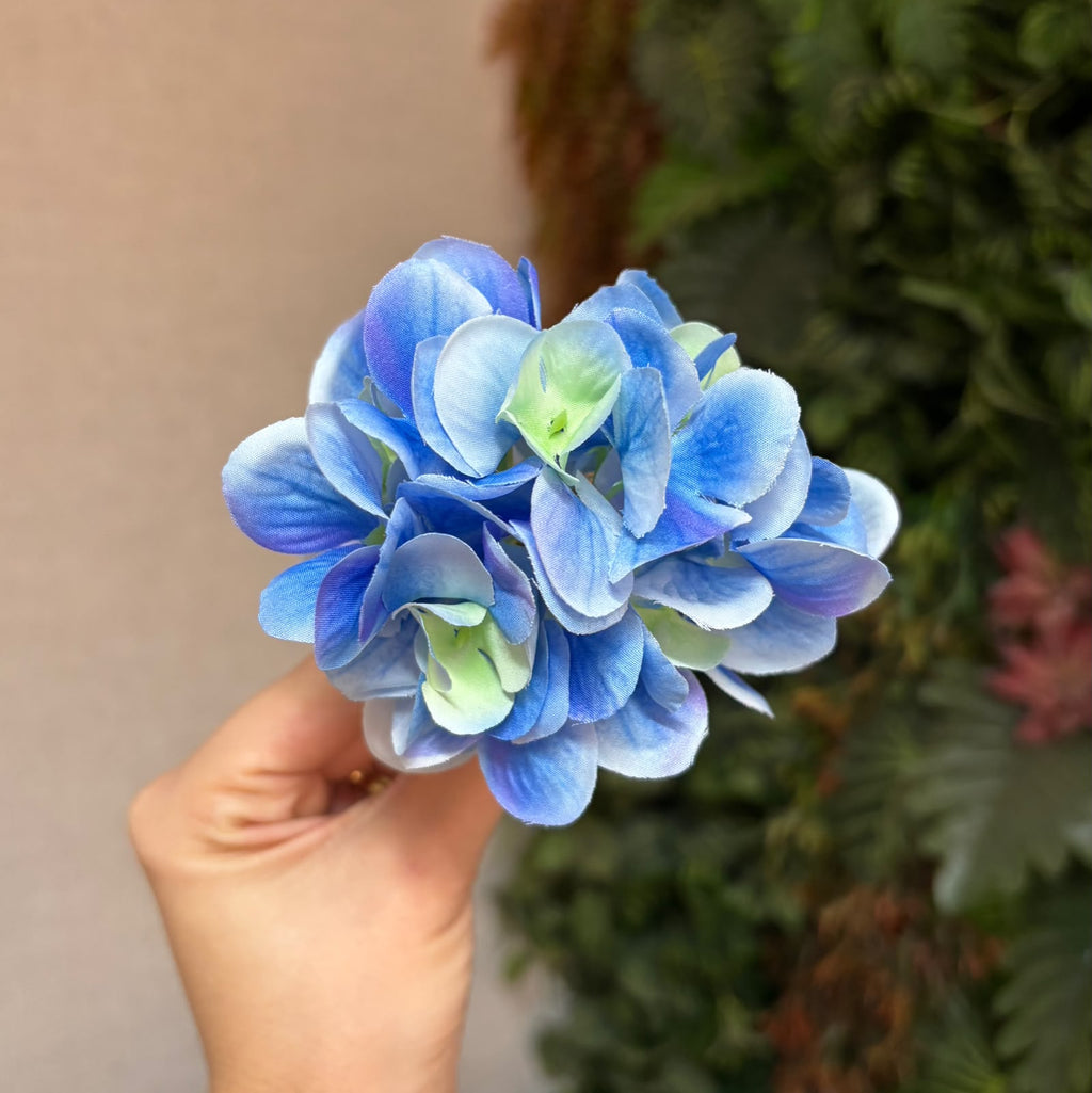 Porta-guardanapo Hortênsia azul