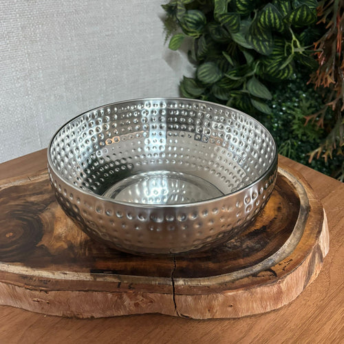 Bacia inox martelado 22 cm
