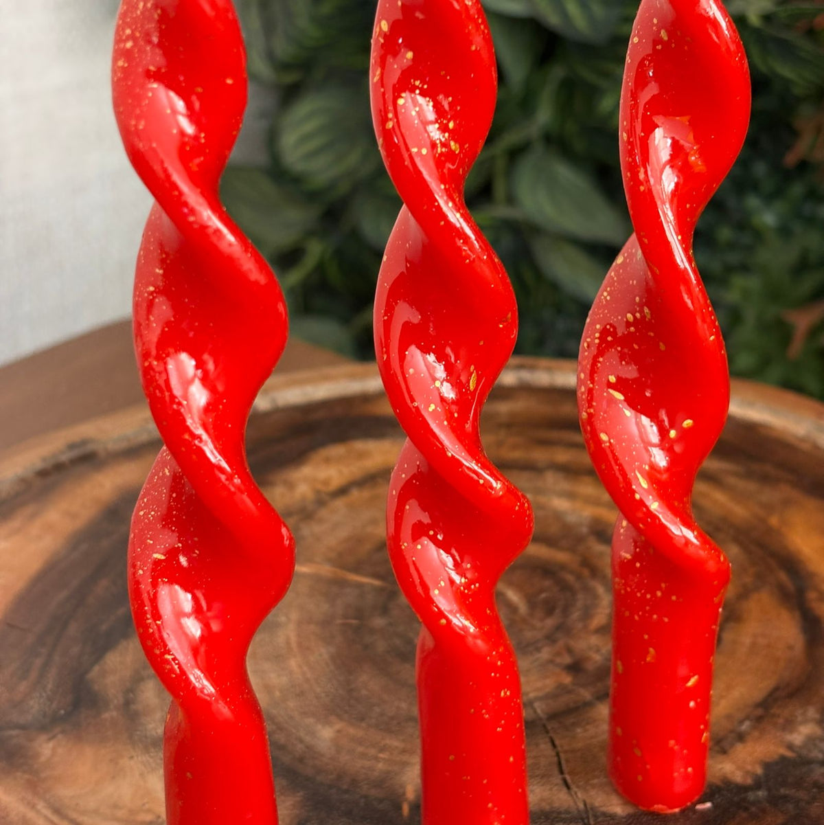 Kit com 4 velas espiral
