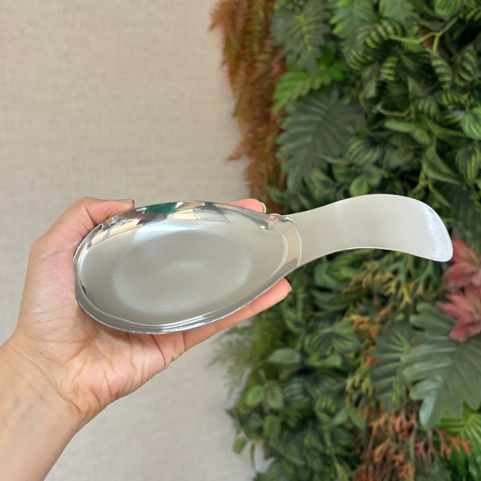 Apoio para colher em inox