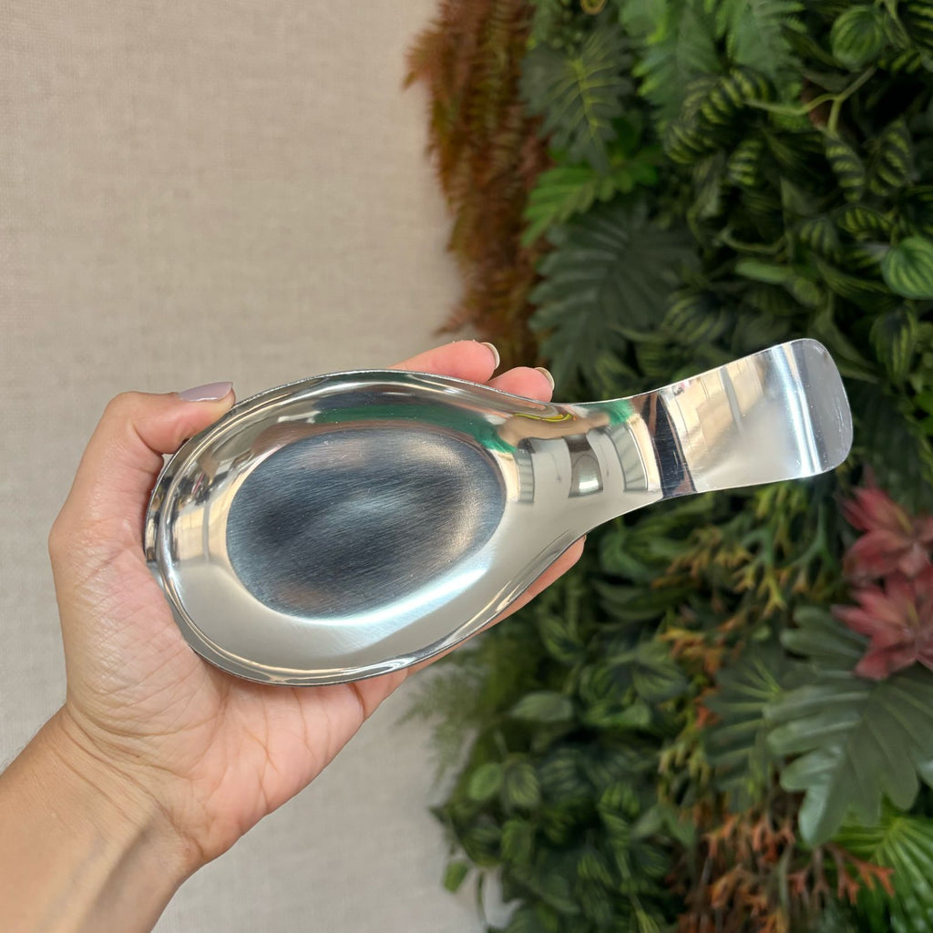 Apoio para colher em inox