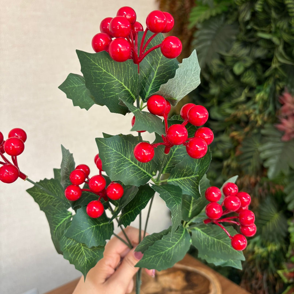 Galho decorativo natal mod 1