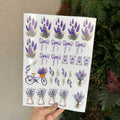 Adesivo para louças - Lavanda