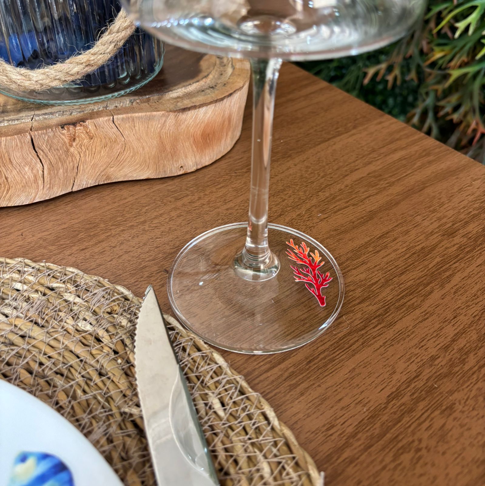 Adesivo para louças - Fundo do mar