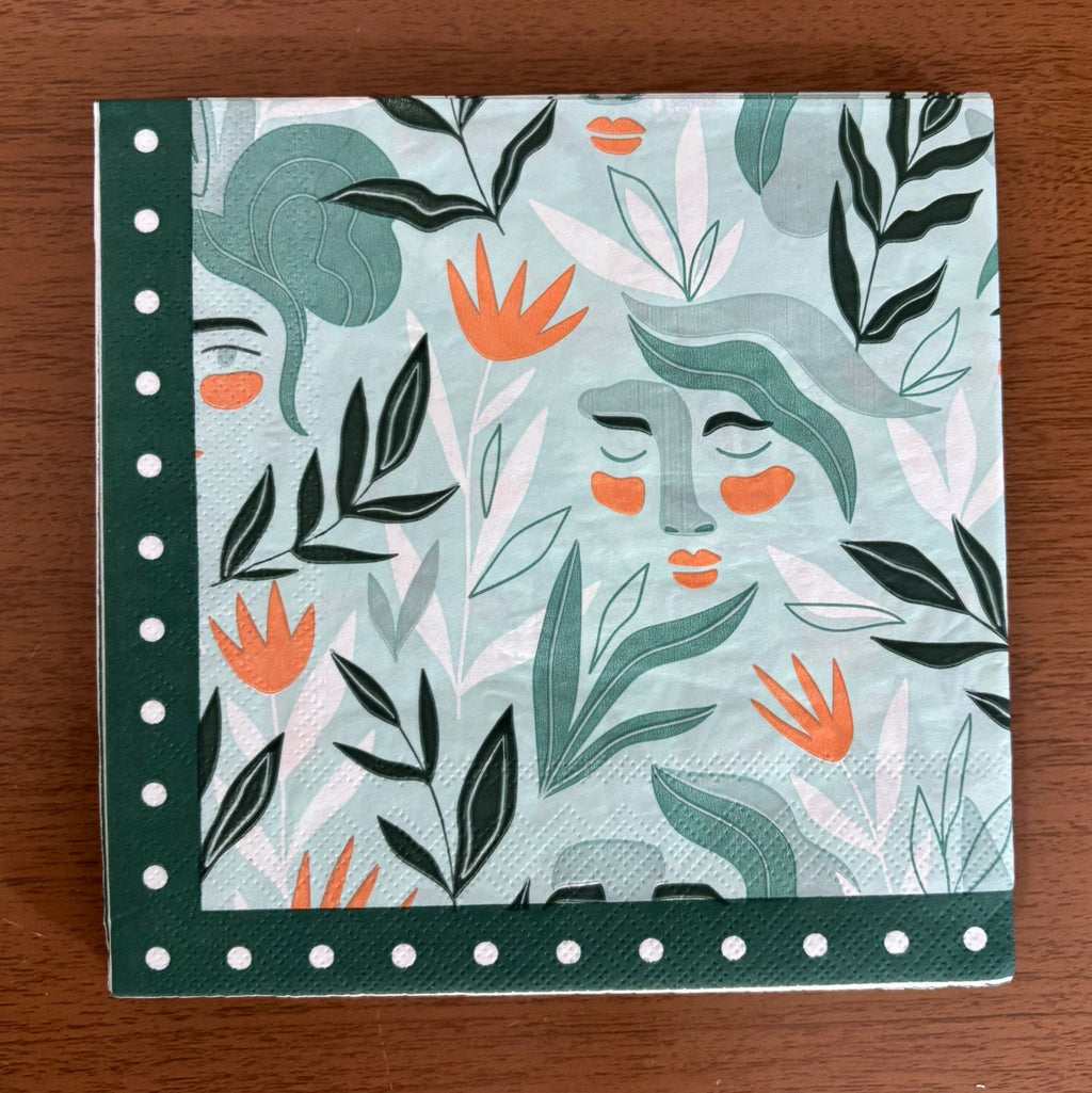 Guardanapo de papel estampado