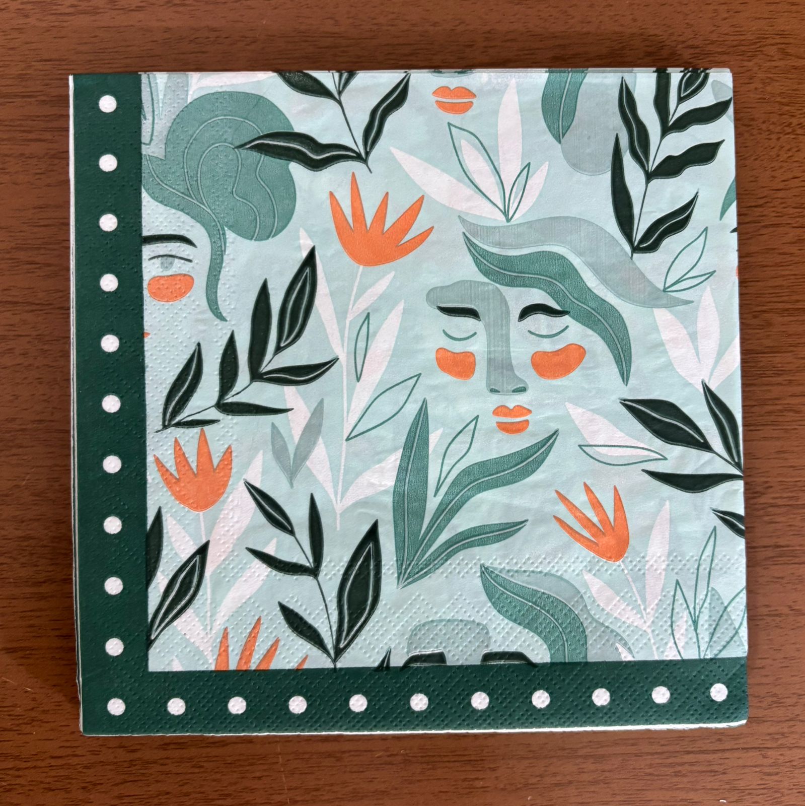 Guardanapo de papel estampado