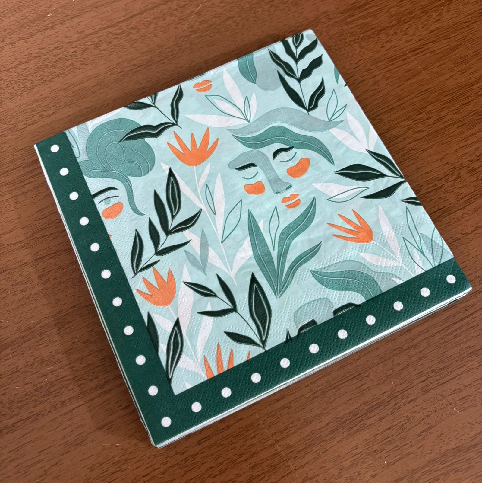 Guardanapo de papel estampado